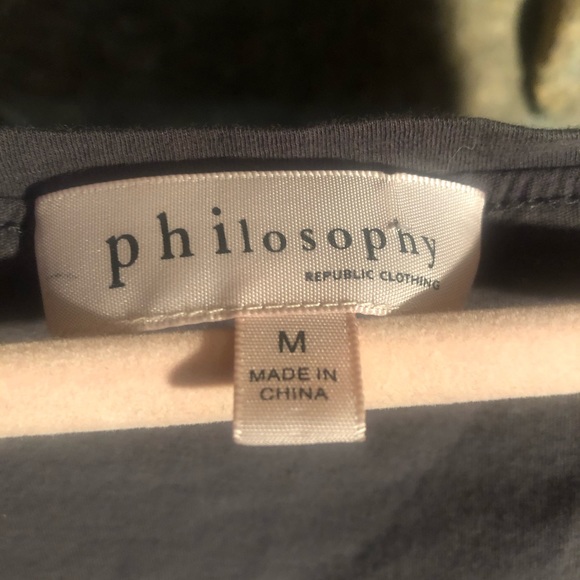 LOT American apparel philosophy tee t-shirt Logo - Picture 9 of 9
